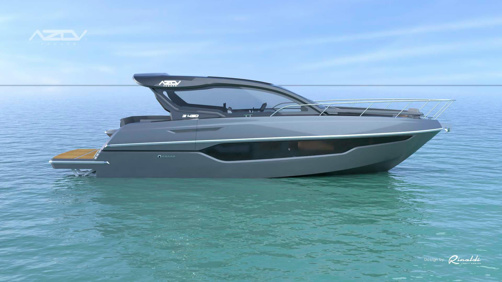Z440 navegando em mar aberto